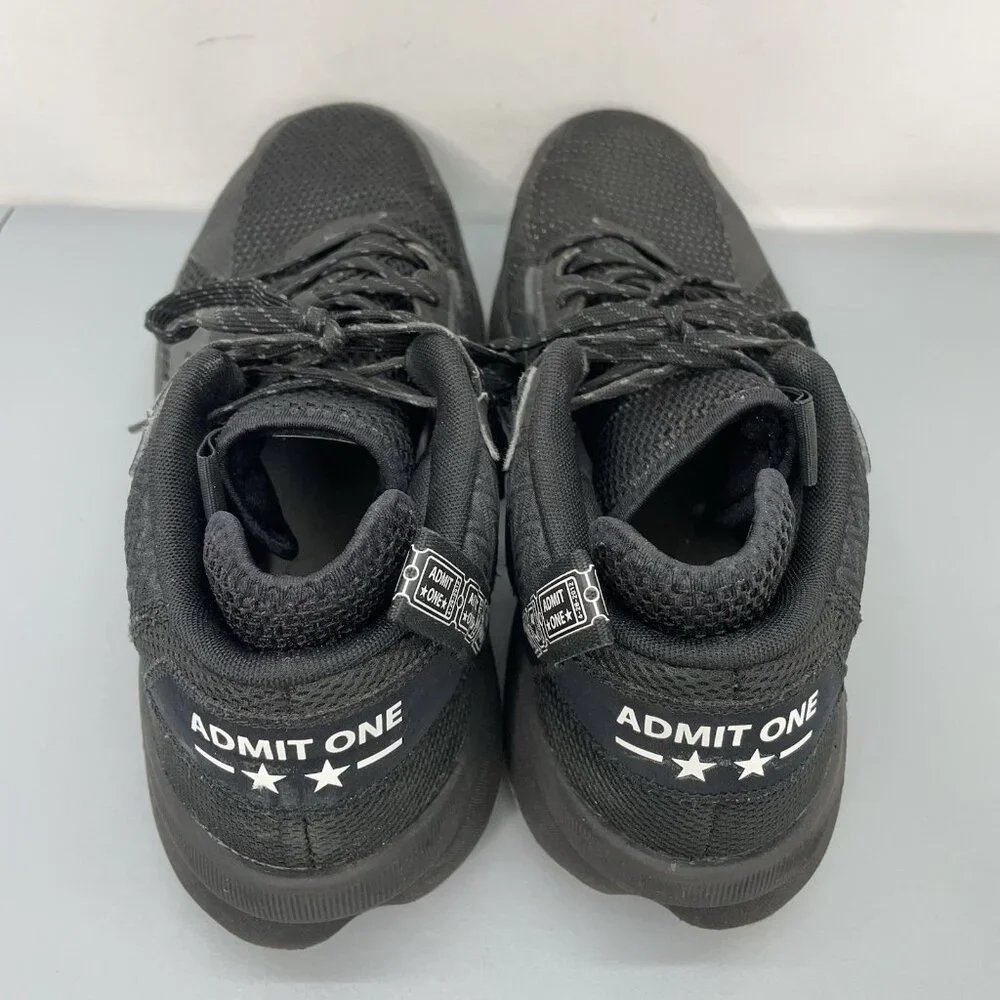 Adidas Dame 8 Admit One Basketball Mid Sneakers Shoes Athletic Black Mens 12